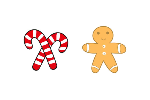 Candy Cookies Christmas Set: A Festive Graphics Treasure