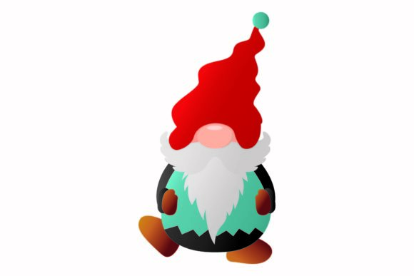 Christmas Gnome Illustration Vector: A Festive Graphics Gem