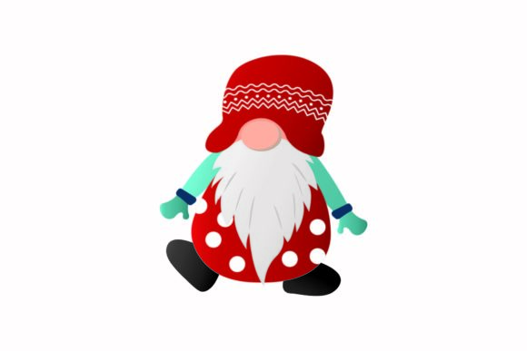 Christmas Gnome Polcadot Costume Vector: A Graphics Review