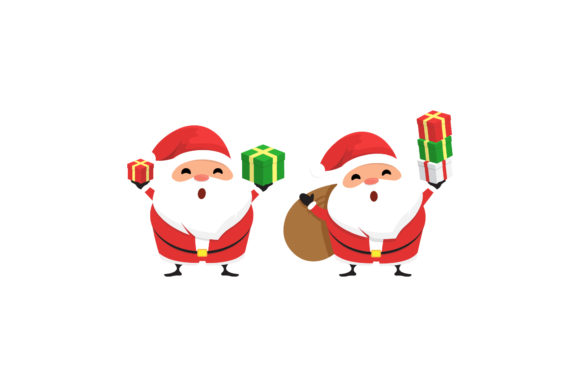 Christmas Santa Sets Vector Illustration: A Graphics Review