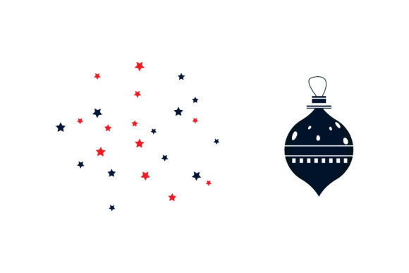 Christmas Stars and Ornaments: A Festive Graphics Set