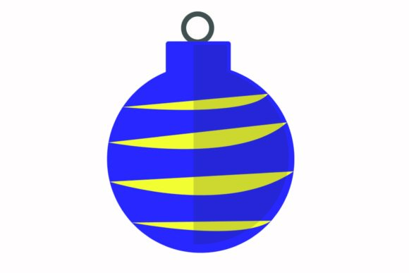 Christmas Tree Decoration Balls Blue: A Versatile Graphics Asset