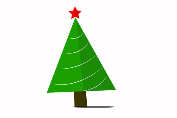 Christmas Tree Strip Illustration: A Festive Graphics Review