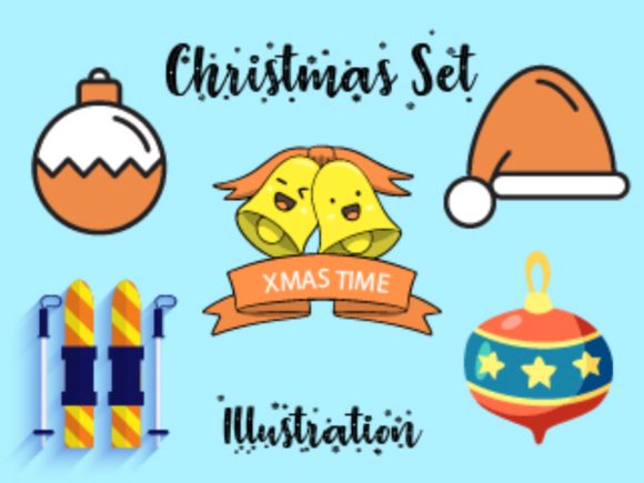 Christmas Vector Bundle Set for Kids 25: A Must-Have Graphics Kit