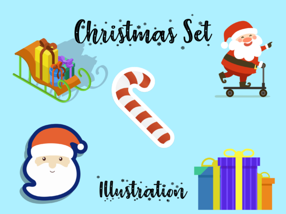 Christmas Vector Bundle Set for Kids 36: A Graphics Treasure