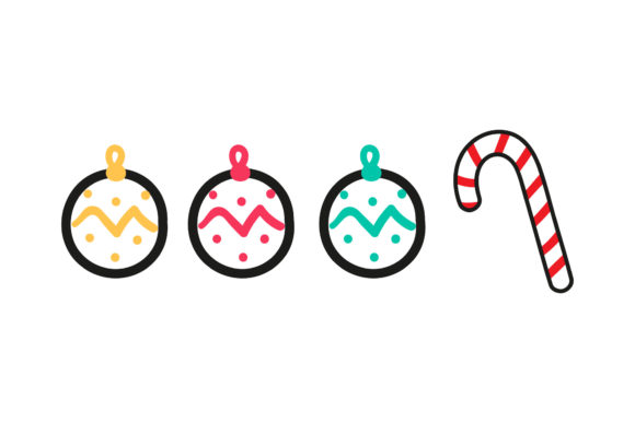 Decorations and Candy Christmas Graphics: A Designer's Review
