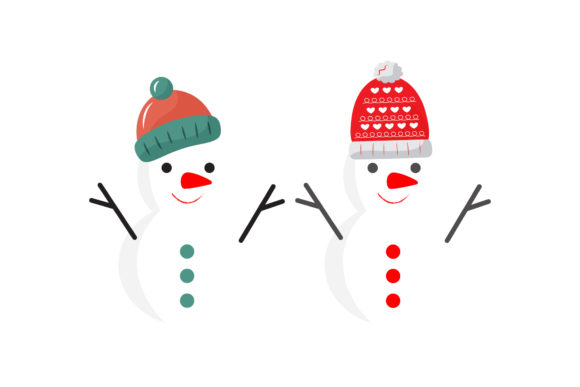 Review: Snowman Assets Vectors Christmas Set for Branding