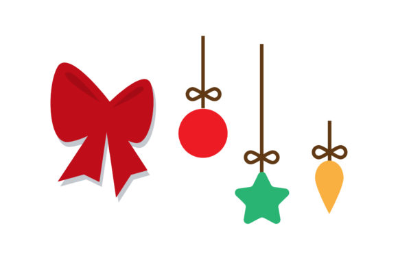Ribbon and Ornament Christmas Set: A Graphics Review
