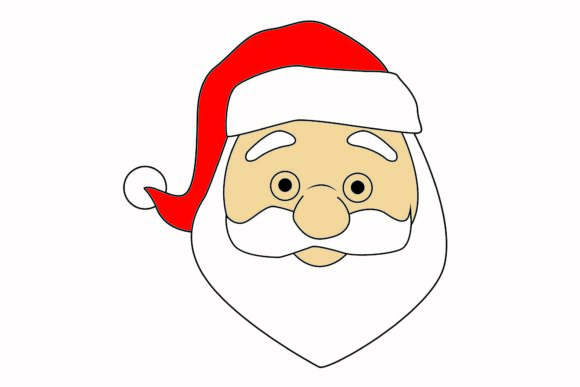 Santa Claus Christmas Illustration: A Festive Graphics Asset